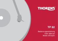 Thorens TP-82-Owners-Manual-DE-EN-FR 